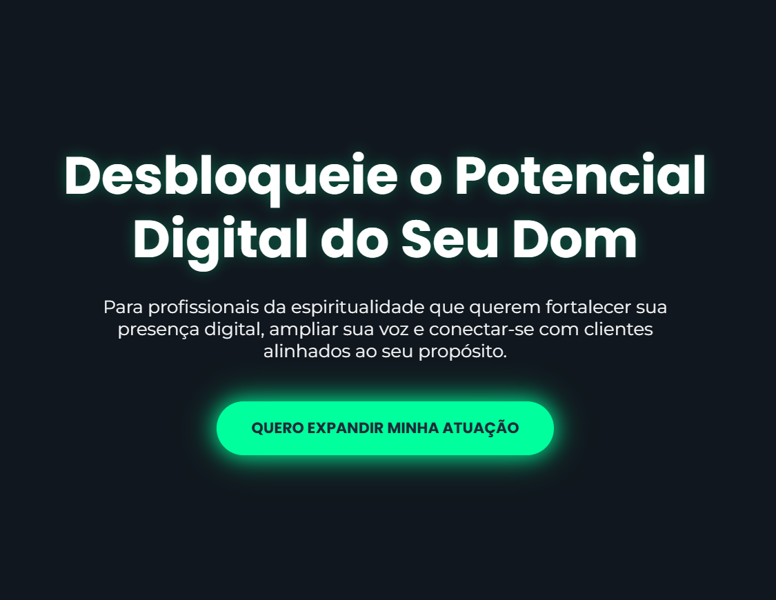 Landing Page para captação de clientes